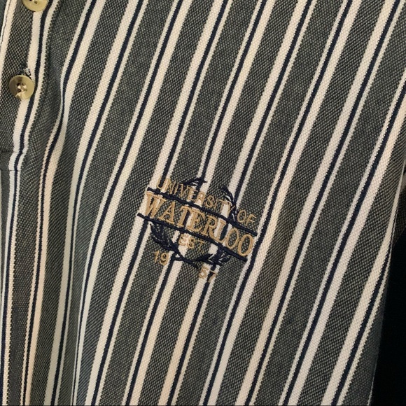 Vintage University of Waterloo Polo - Picture 2 of 3
